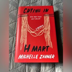 Crying in H Mart Book Michelle Zauner Book Hardcover Memoir NYT Best Seller